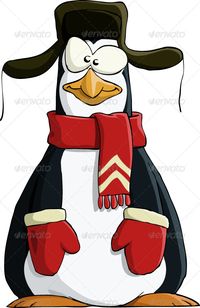 Penguin by ded_Mazay | GraphicRiver