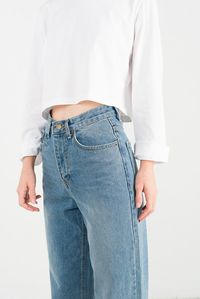 Loose Denim Jean, Blue