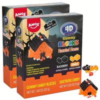 Amos 4 Candy Haunted House Edible Themed Gummy Gift - Temu