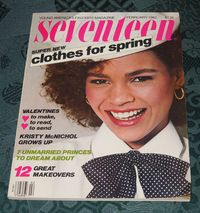 February 1982 cover with Kersti Bowser