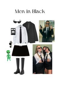 Funny and easy Halloween costume idea! Also perfect for duos. Swipe for the ID Badge Template (click to buy the items)


(Halloween costume idea, Halloween costume for women, Halloween costume idea for duos, easy Halloween costume, Men in black Costume, Men in black, Halloween 2023)