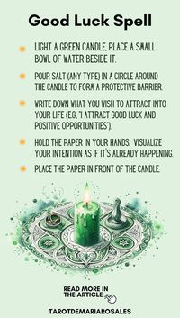 Want to turn the tide in your favor? 🌈 This Good Luck Spell is perfect for attracting positivity and opportunity. Whether it's a Luck Spell for Someone Else, a Gambling Spell for Good Luck, or creating a Good Luck Spell Jar, this guide will show you how to manifest lucky things and make things go your way. Boost your chances with spells for a positive outcome today! ✨