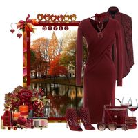 "One-color Autumn Style" by lisa-arnold-holden on Polyvore