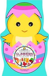 Amazon.com : Happy Yummies Gummies, Egg with Chick Shaped Gourmet Gummies - Delicious Assorted Flavors Candy Snacks for Spring Celebrations, Perfect Holiday Treat, Family-Friendly Snack, 1 Lb Bag : Grocery & Gourmet Food