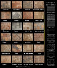 Paver Patterns for Patios | ... Petersburg Brick Pavers Brick Paving Information: Tavares Brick Pavers