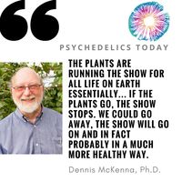 "Ayahuasca tells me, 'you monkeys only think you're running the show' and actually it's co-evolution. The plants are running the show." - Dennis McKennapic.twitter.com/4Hn2NR2bEQ