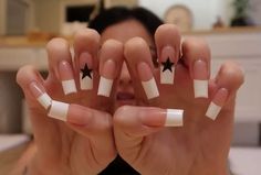 Cool Nail Inspo 2024 Square, Tara Yummy Nails, Atlanta Nails, Short French Tip Nails, Tara Yummy, Hippie Nails, Girly Acrylic Nails, Basic Nails