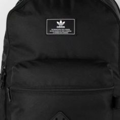 Backpack Men's Black Adidas Sporty Backpack For Streetwear, Casual Adidas Standard Backpack, Urban School Backpack, Functional Adidas Backpack For Streetwear, Adidas Functional Backpack For Streetwear, Adidas Functional Streetwear Backpack, Casual Adidas Backpack For Everyday Use, Adidas Casual Everyday Backpack, Black Streetwear Bag For Back To School