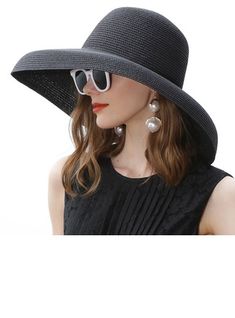 JJ's House Straw Hats Hats Casual Hats Women's Casual Holiday Beach Summer Classic Wide Brim Polyester 53-57 Sun Hats Straw Hats Hats. #JJ's House #StrawHats #Hats #CasualHats #Women's #Casual #Holiday #Beach #Summer #Classic #WideBrim #Polyester #5357 #SunHats #StrawHats #Hats Kentucky Derby Style, Velvet Evening Dress, Elegant Hats, Kentucky Derby Hats, Summer Sun Hat, Classic Hats, Chiffon Evening Dresses, Kentucky Derby Hat, Fancy Hats