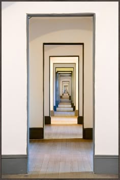 Endless Doors by Leftbank Art Apartment Entrance Lobby, Elevator Lobby Design, World Without End, Elevator Lobby, Hotel Corridor, Bar Image, Corridor Design, Architecture Drawing Plan, Lobby Design