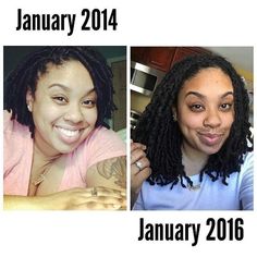 Are you considering locs but do not know what to expect in terms of growth? Are you are newly loc’ed and wondering where you will be in one, two, or ten years? Whatever your situation, here a… Medium Locs, Loc Appreciation, Loc Goals, Salon Hairstyles, Hair Couture