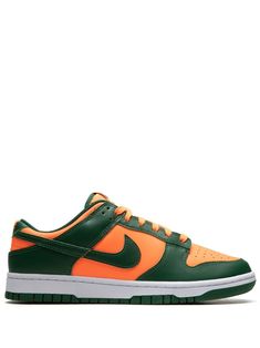 Shop Nike Dunk Low "Miami Hurricanes" sneakers