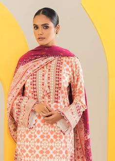 Alkaram MS-4.1-23-Pink Mid Summer Collection Original brand suit fabric and photography lite diffrance in actual print. Unstitched Pink Sets With Printed Motifs, Pink Long-sleeved Lawn Suit With Dabka, Pink Lawn Suit With Dabka And Long Sleeves, Pink Long Sleeve Lawn Suit With Dabka, Unstitched Pink Sets For Eid, Traditional Multicolor Lawn Suit With All Over Print, Pink Cotton Lawn Suit With Dupatta, Traditional Pink Sets With Digital Print, Pink Lawn Suit With Dupatta And Long Sleeves