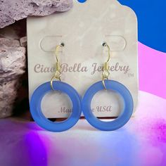 Description: Immerse yourself in the ocean's beauty with our enchanting Royal Blue Sea Glass Hoop Earrings. Handcrafted with genuine sea glass, these unique earrings capture the essence of the coast. The vibrant blue hue complements a variety of styles, making them perfect for both casual and dressy occasions. Experience the allure of the sea with every wear. Features: Genuine sea glass Royal blue color Handmade craftsmanship Gold earring hooks Versatile style Perfect for beach lovers and jewelr Nickel-free Blue Small Hoop Jewelry, Blue Nickel-free Small Hoop Earrings, Blue Small Hoop Nickel-free Earrings, Blue Hypoallergenic Hoop Earrings, Blue Hypoallergenic Small Hoop Earrings, Blue Hypoallergenic Small Hoop Jewelry, Hypoallergenic Blue Small Hoop Jewelry, Hypoallergenic Blue Circular Jewelry, Blue Sea Glass Nickel-free Earrings