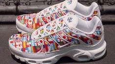 Pinterest Nike Tn Air Max, Nike Tn Air, Nike Airmax Plus, Custom Sneakers Diy, Nike Tn, Sneaker Magazine, Shoe Design, Nike Air Max Plus, Air Max Plus