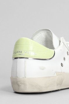 Prsx Low Sneakers in white leather, laces, iconic lateral logo, logo on heel, logo on tab, rubber outsole, suede details, 100% leather, Made in Italy Philippe Model, Top Designer Brands, Low Sneakers, High End Fashion, Exclusive Collection, White Leather, Black Suede, Fashion Item, Patch Logo