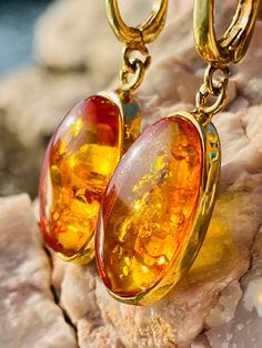 Amber Amber Core, Luxury Handmade Amber Jewelry, Classic Handmade Amber Jewelry, Luxury Polished Amber Jewelry, Elegant Handmade Amber Earrings, Luxury Amber Drop Earrings, Amber Earrings, Natural Amber, Amber Stone