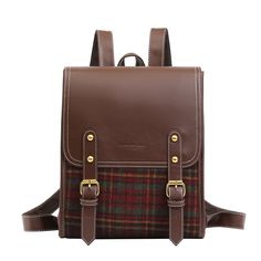 Color: Red Casual Square School Backpack, Back To School Rectangular Mobile Phone Bag, Back To School Rectangular Bag With Mobile Phone Pocket, Casual Brown Satchel For Students, Brown Bags For Daily Use And Back To School, Back To School Mobile Phone Bag, Square Backpack For Travel And Back To School, Square Travel Backpack For Back To School, Brown Back To School Bag With Adjustable Strap