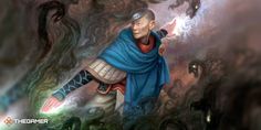 How To Build A Way Of The Drunken Master Monk In DnD Mercy Monk Dnd, Tarkir Art, Way Of Mercy Monk, Monk Dnd, Magic The Gathering Art, Real Life Disney Characters, Stella Art, Mtg Art, Magic Art