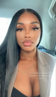 Prom Makeup Black Women Natural, Prom Natural Glam, Cute Birthday Makeup Looks Natural, Grad Makeup Black Women, Natural Makeup Ideas For Black Women, Natural Beat On Black Women, Black Pretty Girl Aesthetic Makeup, Hoco Makeup Black Women, Natural Makeup No Eyeshadow