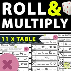 roll and multiply game with two dices