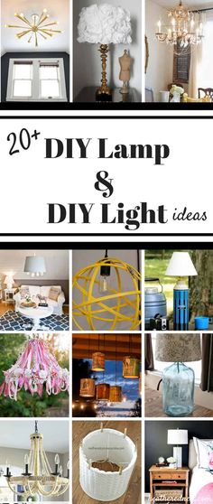 the top 20 diy lamp and light ideas