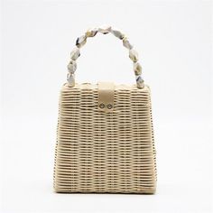 Estimated Delivery Made-to-order: 6-10 business days Estimated delivery: 9-12 days Production begins once the order is processed Main Material: StrawLining Material: Polyester Size:16.5cm(Width) *17.5cm(Height) *9.5cm(Depth) Elegant Beige Straw Bag For Everyday Use, Elegant Beige Straw Bag For Everyday, Rectangular Khaki Bag With Top Carry Handle, Khaki Rectangular Bag With Top Carry Handle, Beige Rectangular Bucket Bag With Top Carry Handle, Cream Box Bag With Top Carry Handle For Shopping, Elegant Beige Straw Bag For Travel, Cream Satchel With Mobile Phone Bag For Daily Use, Chic Natural Box Bag For Summer