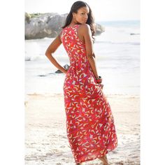 This beautiful maxi dress is perfect for your next vacation. * Decorative springs on the straps * Smocked waistline * Print may vary * Length approx. 54.25 inches * 100% Viscose. LIPR: Sustainable Viscose. Imported. * Machine wash cold with like colors, inside out * Hang to dry or lay flat Summer V-neck Beach Dress With Vibrant Print, Multicolor Print Maxi Dress V-neck For Beach, Printed Sleeveless Maxi Dress Beach Cover-up, Vibrant Print V-neck Beach Dress, Multicolor Vibrant Print V-neck Beach Dress, Beautiful Maxi Dresses, Sleeveless Maxi Dress, Inside Out, Maxi Dress