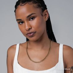 Omnia – Vitaly Minimalist Adjustable Chain Necklace, Classic Cuban Link Chain Necklace For Everyday, Everyday Link Necklaces With Lobster Clasp, Classic Cuban Link Necklace For Everyday, Everyday Cuban Link Necklace With Oval Links, Everyday Link Chain Necklace With Adjustable Chain, Classic Cuban Link Necklace, Everyday Adjustable Chain Necklace, Everyday Cuban Link Chunky Chain Jewelry