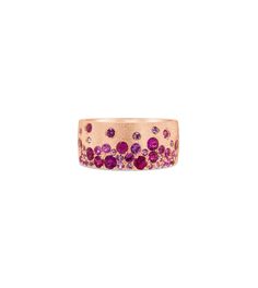 Ruby & Pink Sapphire Celestial Cigar Band – Olive & Chain Baguette Rings, Pink Sapphire Band, Pink Sapphire Jewelry, Queens Jewels, Rainbow Sapphires, Sapphire Band, Luxe Jewelry, Pink Sapphire Ring, Big Rings