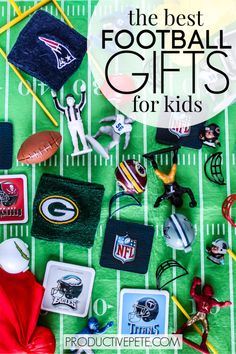 the best football gifts for kids that are super cute and easy to make with your favorite team