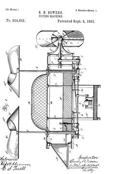 an old drawing of a steam engine from the early 1900's, showing its workings and