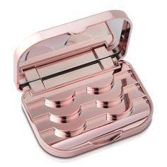 Introducing our Travel Lash Box! Protect and store 3 pairs of your favorite Lurella Lashes in this stylish, portable case. Featuring a mirror for precise lash application, this case is the perfect accessory for any lash lover! Lash Application, Affordable Makeup, Beauty Supply, Financial Goals, A Mirror, False Eyelashes, Makeup Cosmetics, Beauty Tools, Eyelashes