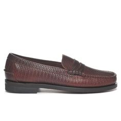 Your favorite loafer’s jazzy cousin Elegant Slip-on Moccasins With Woven Sole, Classic Loafers With Woven Sole And Almond Toe, Classic Slip-on Loafers With Woven Sole, Classic Slip-ons With Woven Sole And Round Toe, Classic Business Loafers With Woven Sole, Elegant Boat Shoes With Rubber Sole And Moc Toe, Elegant Boat Shoes With Moc Toe And Rubber Sole, Elegant Moc Toe Boat Shoes With Rubber Sole, Classic Formal Moccasins With Woven Sole