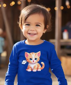 Toddler Long Sleeve Cat Meow Tee,Kitten Tee, Children's Kitty Tee,Toddler Cat Shirt, Gift For Daughter,Son Gift, Little Boy T, Little Girl T Designed to bring the best to the youngest of us all, the custom toddler long-sleeve tee is made from 100% combed ringspun cotton fine jersey. Built to last, the garment features a topstitched ribbed collar and shoulder-to-shoulder self-fabric back-neck taping. These inclusions boost durability, fit, and comfort. The label is EasyTear™, a nice feature for t Cat Meow, Cat Tee, Son Gift, Cat Shirt, Gift For Daughter, Cats Meow, Cat Shirts, Kids T Shirts, The Label