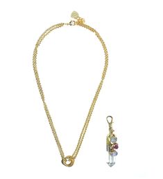 Crystal Charm Pendant, 3 inches in length including the hook closure. 14kt gold plate chain. 18 inch fit length with 2 inch extender chain. The Crystalvpendant is a removable purse charm, that can easily hook on and off the eternity circle pendant. Elegant Dangle Jewelry For Everyday Use, Gold Charm Necklaces With Adjustable Chain For Everyday, Gold Charm Necklace With Adjustable Chain For Everyday, Elegant Everyday Jewelry With Charms, Gold Charm Necklaces For Everyday, Spiritual Gold Jewelry For Everyday Use, Yellow Gold Jewelry With Adjustable Chain For Everyday Use, Gold Interchangeable Jewelry, Fashion Institute