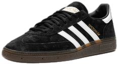 Spezial Shoes, Adidas Handball Spezial, Adidas Handball, Black Gums, Stadium Goods, Smooth Leather, Leather Heels, Black Suede, Gum