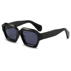 Trendy Blacktint Lens Wrap Around Retro Swift Sport Driving Dark Black Frame Rectangle Hip Hop Plastic Sunglasses For Men Women Summer Square Sun Glasses Uv 400 Protection Shades. Features A Classic Design, Lightweight Frame And Come In Beautiful Black Frame Color For Work And Leisure. These Black Frame Black Tint Sunglasses Offer Great Vision Without Excessive Darkening, It Reduces Glare On The Road And Sidewalks By 99% With Durable Lens Materials, No Glue, No Film That Can Distort Your Vision Casual Black Sunglasses For Beach, Retro Black Sunglasses For The Beach, Black Square Frame Sunglasses For Beach, Black Retro Sunglasses For Vacation, Black Square Sunglasses For Party, Black Square Sunglasses For Parties, Black Square Sunglasses For Beach, Chic Black Square Sunglasses, Warby Parker Sunglasses