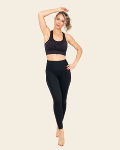 Super-soft moderate compression butt lift legging activelife#color_700-black Compression Seamless Shapewear For Workout, Seamless Compression Shapewear For Workout, Compressive Seamless Shapewear For Gym, Seamless Compression Shapewear For Gym, Compressive Tights With Contoured Waistband For Pilates, Compression Workout Leggings With Contoured Waistband, Versatile Compressive Tights With Wide Waistband, Functional Elastane Tights With Wide Waistband, Compression Leggings With Contoured Waistband For Training