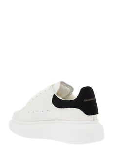 Sneakers Black and white Leather Closure with laces Suede back patch and logo Oversized rubber soleComposition: Sneakers Black And White, Alexander Mcqueen Sneakers, Black Leather Sneakers, Kenzo Kids, Prada Leather, Baby Sneakers, Stella Mccartney Kids, Kids Sneakers, Card Holder Leather