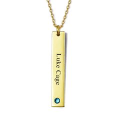 This necklace is a combination of carving and birthstone,you can add a birthstone of your choice. It adds an additional little "something special" to an already fabulous engraved necklace! You can get unique gifts.Chain Type: O-chainMaterial: Copper Engraved Rectangular Jewelry For Birthday Gift, Rectangular Engraved Jewelry For Birthday Gift, Meaningful Gold Birthstone Necklace, Engraved Nameplate Jewelry For Birthday Gift, Meaningful Birthstone Jewelry For Birthday Gift, Engraved May Birthstone Necklace As A Gift, Engraved May Birthstone Necklace For Gift, Gold Engraved Sterling Silver Birthstone Necklace, Rectangular Name Jewelry For Birthday