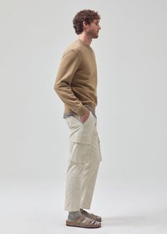 A timeless vintage inspired fit with endless versatility. Featuring a roomy, straight leg, sitting at the hips with a relaxed rise - crafted in our authentic utility twill to give the ultimate laid-back yet modern look. This fit is true to size. Looks Like: Cream eggshell whiteFeels Like: Midweight, yet breathable utility twill From our HUMANITY Collection Classic Cargo Pants With Welt Pockets For Fall, Classic Cargo Pants With Straight Hem For Fall, Classic Relaxed Fit Cargo Pants, Classic Cargo Pants With Side Pockets, Classic Relaxed Fit Cargo Pants For Fall, Classic Relaxed Fit Cargo Pants For Everyday, Classic Fall Chinos With Side Pockets, Classic Straight Leg Cargo Pants With Patch Pockets, Classic Straight Leg Cargo Pants For Fall