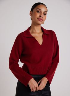 This luxurious sweater, designed from a premium wool and cashmere blend, features a stylish V-neck design that combines elegance with comfort. Perfect for all occasions, it offers a warm and sophisticated look, ensuring you stay cozy while making a fashion statement. 70% Wool 30% Cashmere SIZE CHEST SHOULDER TO HEM XS 38" 20 1/2" S 40" 21" M 42" 21 1/2" L 44" 22" Red Cashmere Sweater With Fine Knit, Elegant Long Sleeve Merino Wool V-neck Sweater, Classic Red V-neck Sweater For Fall, Red Cashmere Sweater For Fall, Red Fine Knit Wool Sweater, Elegant Fine Knit Cashmere V-neck Sweater, Classic Red V-neck Sweater, Luxury Wool V-neck Sweater, Elegant Merino Wool V-neck Sweater For Fall