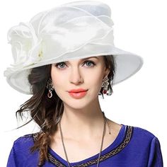 100% Polyester Drawstring Closure Hand Wash Only Lady Derby Church Dress Hat-----Material: Organza. 100% Polyester. Overly Light And Elegant, Sweatband Drawstring Adjuster Inside. Size----: One Size Fits Most. Fit M (21.3inch ~22.8inch) Head Circumference,Inside Sweatband Drawstring Can Adjustable To Size-Fit To Your Head. Design----: Elegant And Charming Designed,Translucent. Perfect For Weddings, Derby, Church Functions, Race Day Events, Tea Party, Twenty's Parties. Cleaning And Nursing----: Y Boozy Tea Party, Boozy Tea, Bucket Wedding, Twenties Party, 1950s Hats, Floral Bucket Hat, Modern Elegant Wedding, Couture Hats, Budget Wedding Invitations