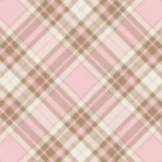 a pink and brown plaid pattern