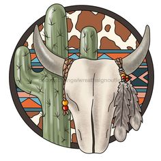 Western Sign, Cow Sign, wood sign, PCD-W-005 - DecoExchange® Texas Drawings, Cow Door Hanger, Skull Cactus, Door Hanger Templates, Western Signs, Door Hanger Template, Cowboy Stuff, Summer Signs, Printer Laser