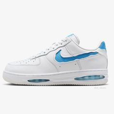 ad eBay - Nike Air Force 1 Low EVO 'White/University Blue' (HF3630-101) Expeditedship - Buy Now, click the link (eBay) White Nike Air Force 1 With Air Max Cushioning, Nike Air Force 1 Sports Shoes With Air Cushioning, Nike Air Force 1 With Abzorb Midsole, Casual White Nike Air Force 1 With Air Cushioning, Light Blue Sporty Sneakers With Air Cushioning, Nike Air Force 1 Sporty Shoes With Air Cushioning, High-top White Nike Air Force 1 For Casual Wear, Nike Air Force 1 With Air Cushioning For Sports, Nike Air Force 1 Sporty Shoes With Abzorb Midsole