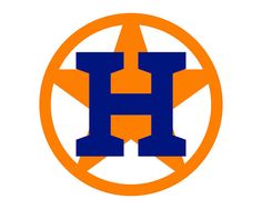 MLB – Houston Astros Logo Stencil | Logos, Stencils, Houston astros logo