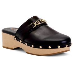 Nib Sam Edelman Kaye Studded Faux Leather Platform Mules Size 8.5 Cool Stud Detailing Complement The Chunky Sole Of These Platform Mules That Show Off A Faux Leather Finish And A Goldtone Accent. Clogs Leather Embellished Studded Round Toe Wooden Heel Slip On Rubber Sole Imported Size Platform, About 2.25" (57mm) Final Sale Trendy Leather Clogs With Leather Footbed, Trendy Leather Clogs, Trendy Leather Clogs With Cushioned Footbed, Trendy Leather Clogs With Reinforced Heel, Trendy Leather Clogs With Flat Heel, Chic Leather Clogs Medium Width, Chic Medium Width Leather Clogs, Chic Synthetic Clogs With Round Toe, Chic Leather Clogs With Round Toe