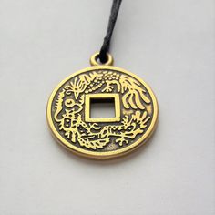 Good Luck Coin Amulet Jewelry, Good Luck Coin-shaped Amulet Jewelry, Good Luck Coin Shaped Amulet Jewelry, Spiritual Coin Jewelry For Good Luck, Good Luck Coin Pendant Medallion Jewelry, Good Luck Medallion Coin Pendant Jewelry, Good Luck Coin Pendant Jewelry, Symbolic Coin Jewelry For Good Luck, Coin-shaped Amulet Jewelry For Gifts